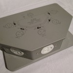 CSE ICX50A-AL isolated 5-output AC electric sockets