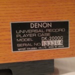 DENON DK-2000 + DP-80 + DA-308 + DA-305 record player