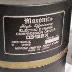 Maxonic D-512EX electro dynamic compression drivers (pair)