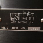 Mark Levinson ML-2L monoral power amplifiers (pair)