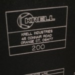 KRELL FPB-200 class-A stereo power amplifier