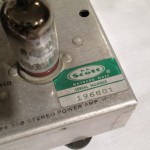 HH Scott type 208 tube stereo power amplifier