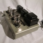 Hand-made 6L6GC-single tube streo power amplifier