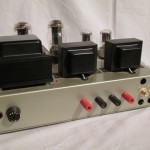 Hand-made 6L6GC-single tube streo power amplifier