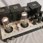 hand-made 211/VT4C shingle stereo power amplifier