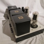 hand-made 211/VT4C shingle stereo power amplifier