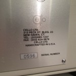 cello DUET350 mk3 stereo power amplifier