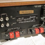 SANSUI BA-100 stereo power amplifier