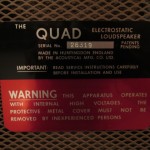 QUAD ESL57 electrostatic speaker systems (pair)