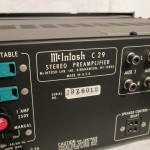 McIntosh C29 stereo preamplifier