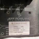 JEFF ROWLAND model3 monoral power amplifiers (pair)