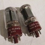 Tung-Sol JAN-CTL 6L6WGB power pentode tubes (pair)