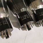 6L6G/VT115A power pentode tubes (mached 3pcs)