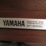 YAMAHA GT-2000L analog disc player