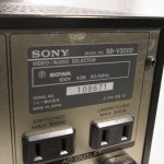 SONY SB-V3000 programmable selector