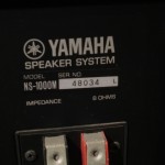 YAMAHA NS-1000M 3way speaker systems (pair)