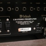 McIntosh C30 stereo preamplifier