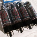 JJ E34L pentode power tubes 4pcs