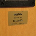 Fostex FE126En + BK126En full-range speaker systems (pair)