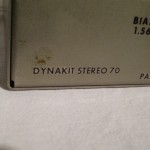 Dynaco stereo70 tube stereo power amplifier