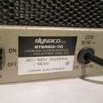 Dynaco stereo70 tube stereo power amplifier