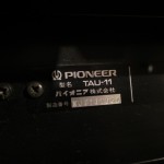 Pioneer RTU-11 + TAU-11 2-track tape recorder