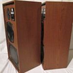 KEF model104 2way +1passive speaker systems (pair)