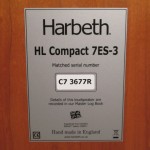 Harbeth HL-Compact7ES-3 2way speaker systems (pair)
