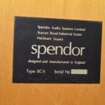 SPENDOR BC-Ⅱ 3way speaker systems include SP stands (pair)