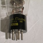 Western Electric 300B('50s) triode power tubes (pair)