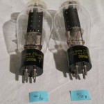 Western Electric 300B('50s) triode power tubes (pair)