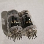 NEC 50CA10(black plate) #2 power triode tubes (2pcs)