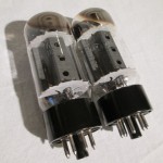 General Electric 6CA7/EL34 pentode power tubes (used/2pcs)