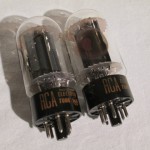 RCA 6L6GC(black plate) power pentode (4pcs)