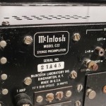 McIntoah C22(original) tube stereo preamplifier