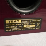 TEAC S-300 NEO 2way coaxial speakers (pair)