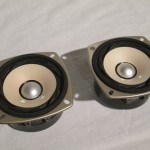 FOSTEX FF85K 8cm full-range transducers (pair)