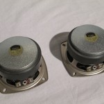 FOSTEX FF85K 8cm full-range transducers (pair)