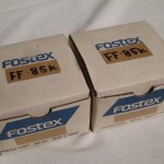 FOSTEX FF85K 8cm full-range transducers (pair)