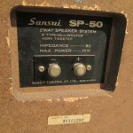 SANSUI SP-50 2way speaker systems (pair)