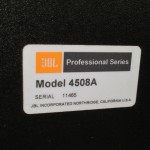 JBL 4508A enclosures (pair)