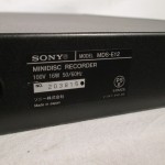 SONY MDS-E12 professional MD recorder