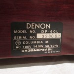 DENON DP-60L analog disc player