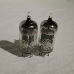 GE 12AU7A/ECC82 medium-mu twin triode (pair/NOS/NIB)