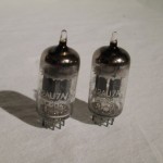 GE 12AU7A/ECC82 medium-mu twin triode (pair/NOS/NIB)