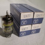 Westinghouse 12AT7/6201 hi-frequency twin triode (NOS/NIB)