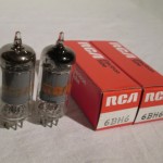 RCA 6BH6 sharp-cutoff RF pentode (pair)