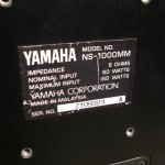 YAMAHA NS-1000MM compact speakers (pair)