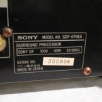 SONY SDP-EP9ES surround processor