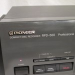 Pioneer RPD-500 CD recorder for professional use